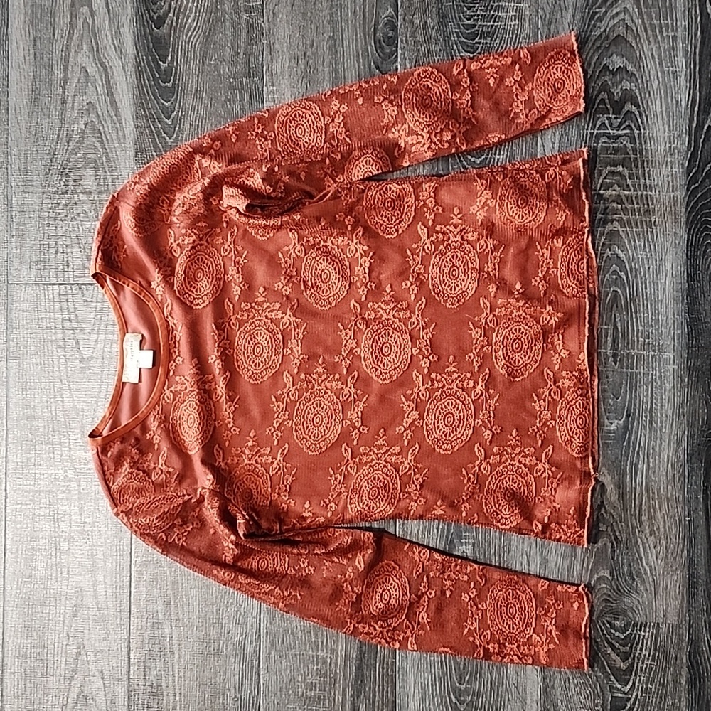 🌴 Band of Gypsies lace long sleeve Top 🌴